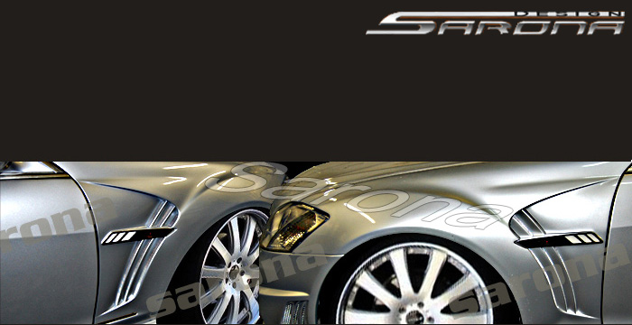 Custom Custom Vented  Sedan Fenders (2007 - 2013) - $1690.00 (Manufacturer Sarona, Part #MB-023-FD)